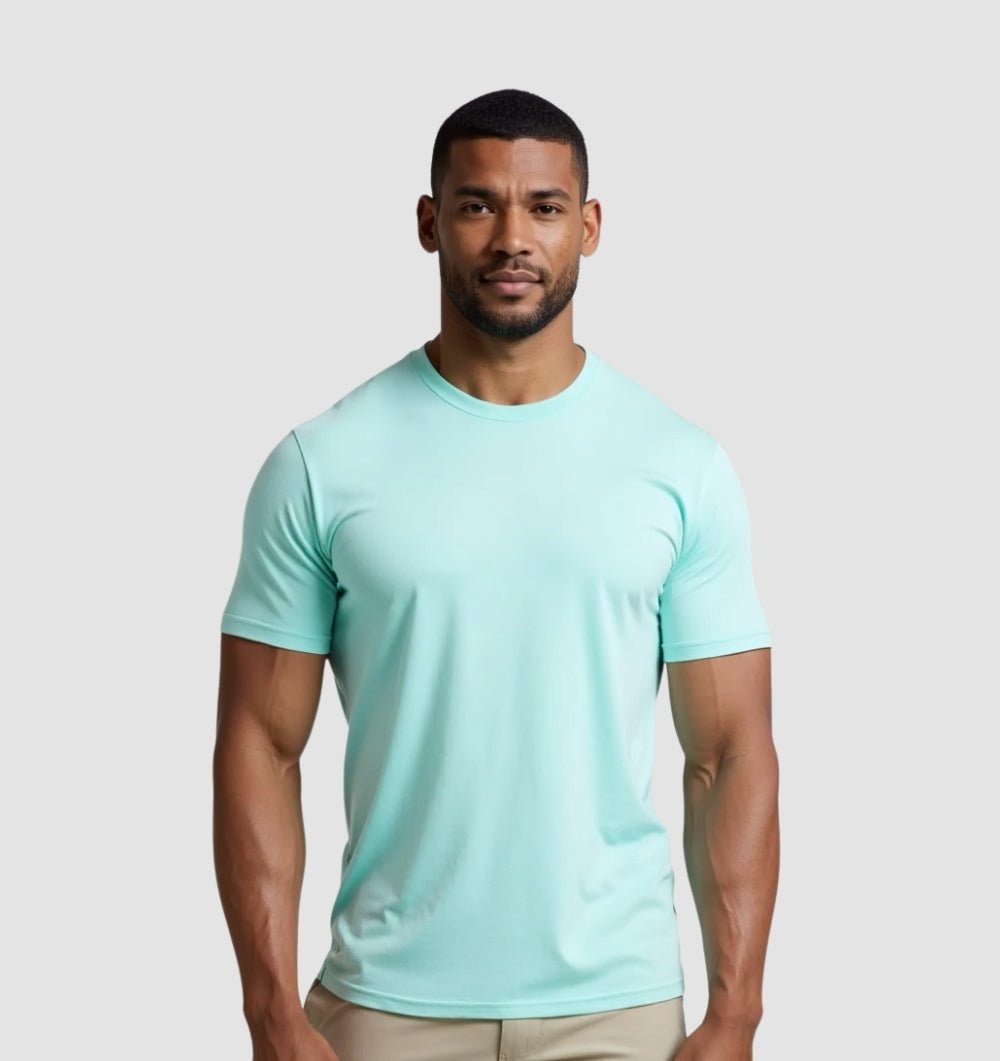 Le T-shirt Tech - Bleu Turquoise