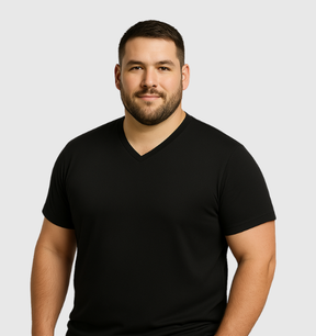 Pack de 9 Col V - Noir