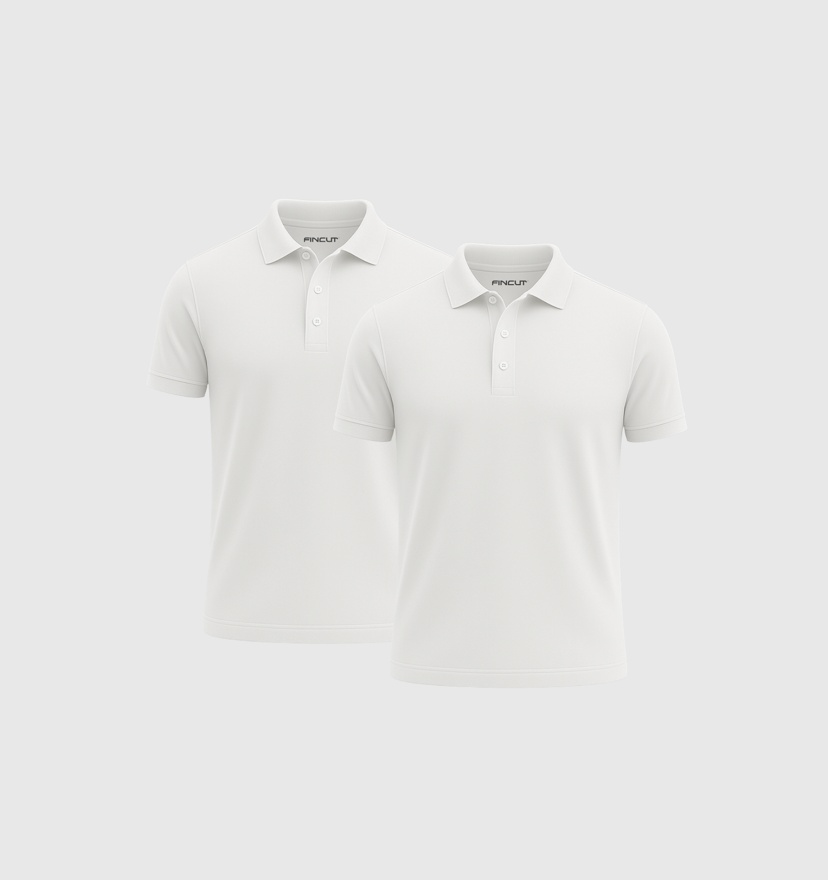 Pack de 2 Polos - Blanc