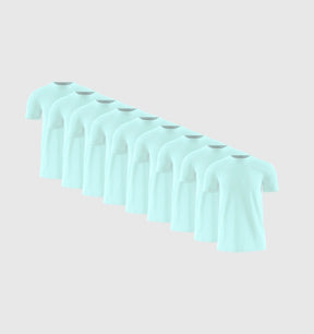 Pack de 9 - Bleu Turquoise