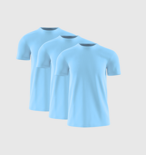 Pack de 3 - Bleu ciel