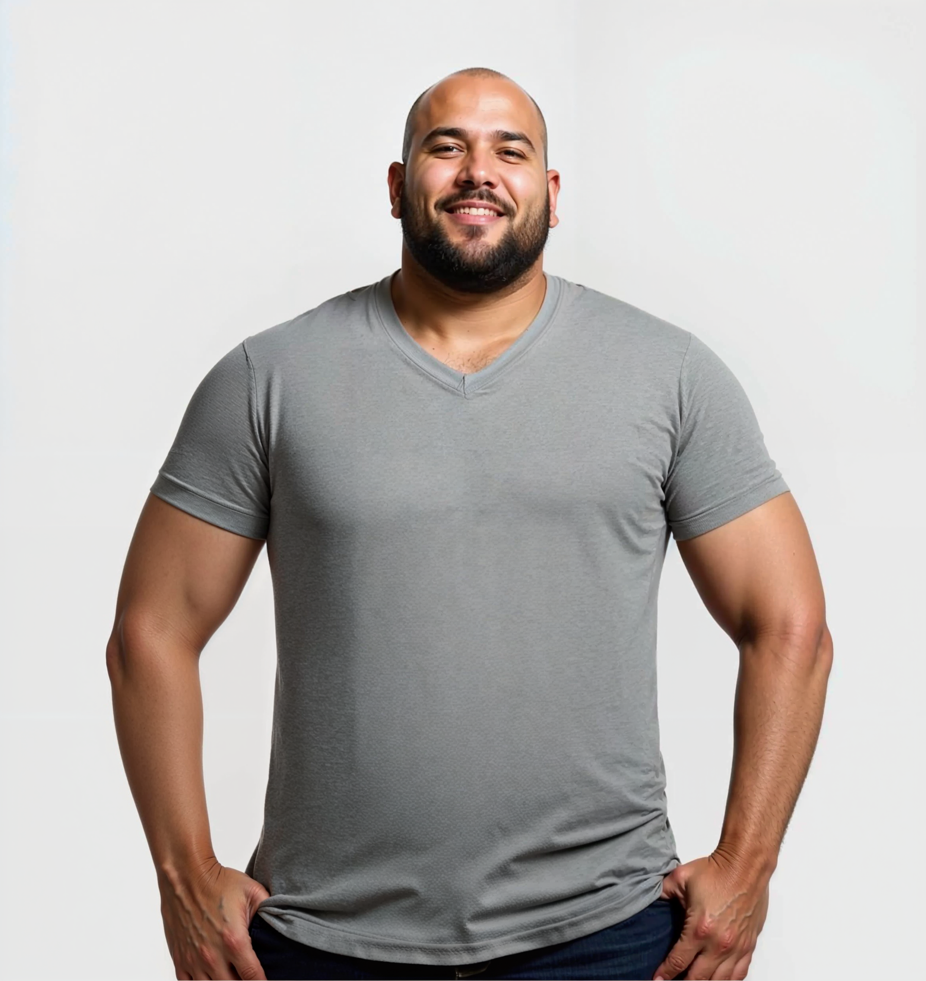 Pack de 6 Col V - Gris